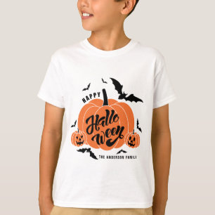 フェスティバル不気味カボチャハッピーハローウィン Tシャツ