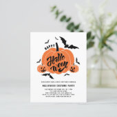 フェスティバル不気味カボチャハローウィンパーティ招待状 (スタンド正面)