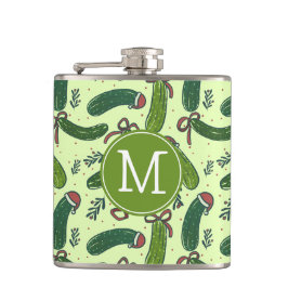 フェスティバル予測できなクリスマスピックズパターン フラスク