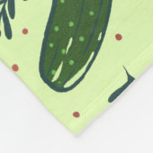 フェスティバル予測できなクリスマスピックズパターン フリースブランケット (角)