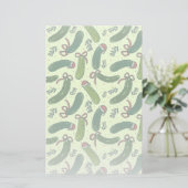 フェスティバル予測できなクリスマスピックズパターン 便箋 (スタンド正面)