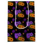 フェスティバル仮装マスク中抱き枕 ミディアムペーパーバッグ (裏面)