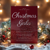 フェスティバル企業のクリスマスガラパーティーお祝い 招待状