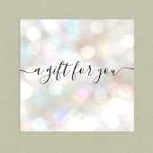 フェスティバル休日の署名スクリプトギフト証明書