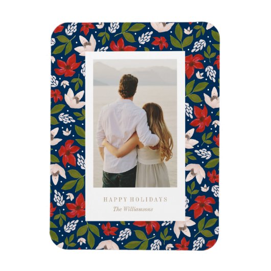 フェスティバル休日フローラ マグネット (縦)