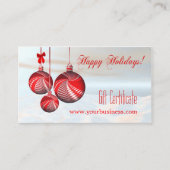 フェスティバル休暇商品券テンプレート 割引カード (正面)