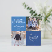 フェスティバル伝統 |ホリデーフォトカード シーズンカード (スタンド正面)