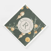 フェスティバル冬のエレガンス：水の色モノグラムの (コーナー)