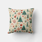 フェスティバル冬のパターン赤ちゃんシャワー クッション (裏面)