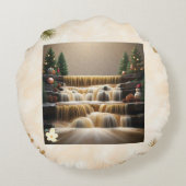 フェスティバル冬の喜び ラウンドクッション (裏面)