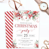 フェスティバル冬の果実の森のクリスマスパーティー 招待状