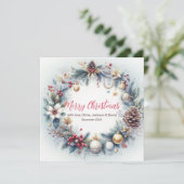 フェスティバル冬の枠クリスマス シーズンカード (スタンド正面)