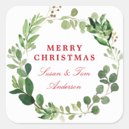 フェスティバル冬の緑 |休日 ラウンドシール