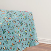 フェスティバル冬の鳥クリスマスパターン テーブルクロス (インサイチュ)
