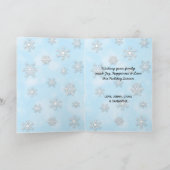 フェスティバル冬キツネメリークリスマス カード (内部)