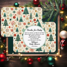 フェスティバル冬型ベビーシャワーブックベビー
