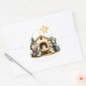 フェスティバル出生シール ラウンドシール (封筒)