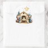 フェスティバル出生シール ラウンドシール (バッグ)