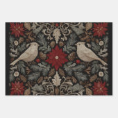 フェスティバル刺繍 ラッピングペーパーシート (正面3)