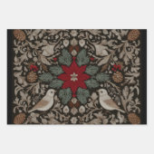 フェスティバル刺繍 ラッピングペーパーシート (正面)