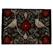 フェスティバル刺繍 ラージペーパーバッグ (裏面)