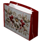 フェスティバル刺繍 ラージペーパーバッグ (裏面アングル)