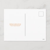 フェスティバル労働日お祝い シーズンポストカード (裏面)