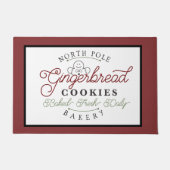 フェスティバル北極ジンジャーパン焼き器 ドアマット (正面)