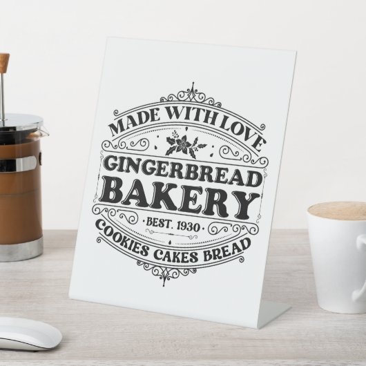 フェスティバル北極ジンジャーパン焼き器 台座サイン (インサイチュ)