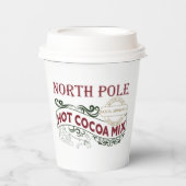 フェスティバル北極ホットココアミックス 紙コップ (正面)