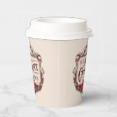 フェスティバル北極ホットチョコレート会社パーティー 紙コップ (右)