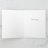 フェスティバル北欧クリスマスツリーディアダークレッド カード (内部)