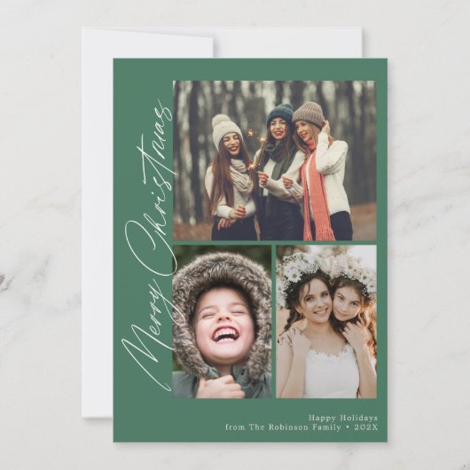 フェスティバル台本メリークリスマス シーズンカード (正面)