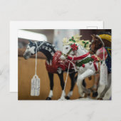 フェスティバル回転木馬ウマオーナメントコレクション ポストカード (正面/裏面)