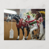 フェスティバル回転木馬ウマオーナメントコレクション ポストカード (正面)