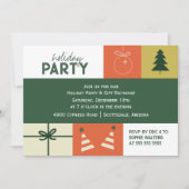 フェスティバル図形 招待状 (正面)