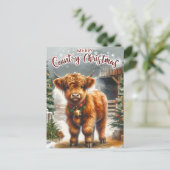 フェスティバル国ハイランド牛の追加メッセージ シーズンポストカード (スタンド正面)