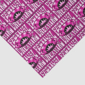 フェスティバル夢ヴィンテージレトロピンク – ブラック+ピンク 薄葉紙 (詳細)