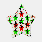 フェスティバル姿スケートデザイン セラミックオーナメント (右)