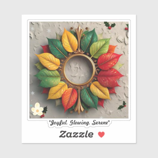 「フェスティバル季節疑問に思」 シール (シート)