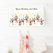 フェスティバル小人クリスマス 横断幕 (インサイチュ)