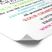 フェスティバル小妖精や小人そり、フェスティバルチャリティオークションイベント ポスター (角)