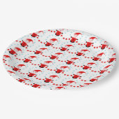 フェスティバル小妖精や小人と星模様 ペーパープレート (アングル)