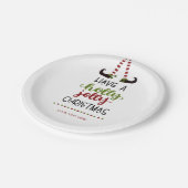 フェスティバル小妖精や小人ホリークリすてきスマパーソナライズされたス ペーパープレート (アングル)