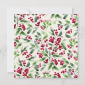 フェスティバル巻線 |スクエアホリデーのフォトカード シーズンカード (裏面)