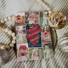 フェスティバル巻線 |写真コラージュカード シーズンカード