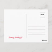 フェスティバル市場魔法 ポストカード (裏面)