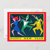 フェスティバル年賀状 シーズンポストカード (正面/裏面)