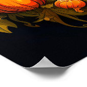 フェスティバル幽霊のよく出るツリーハウス |ハッピーハローウィン ポスター (角)