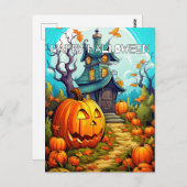 フェスティバル幽霊のよく出るハウスイン秋 ポストカード (正面/裏面)